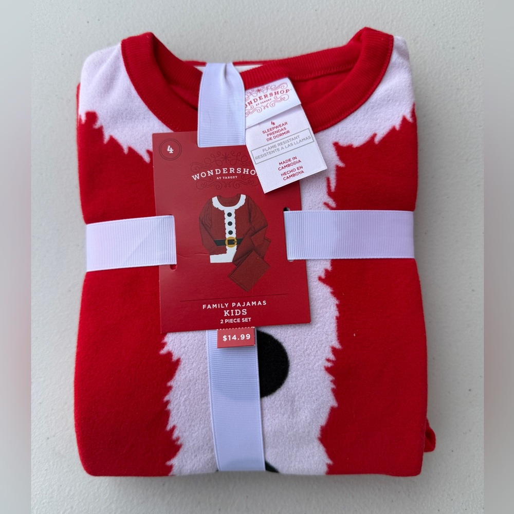 Santa Holiday Kida Pajama - 2 piece set